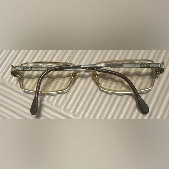 Silver Rectangular Glasses - Picture 2 of 3